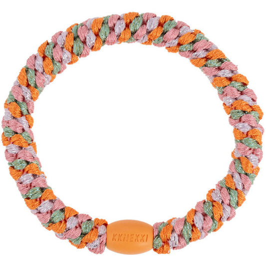 KKNEKKI (Haar)Band (MIX ORANGE PISTACIO GLITTER)