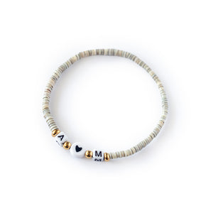 Muschelperlenarmband "horst" (verschiedene Varianten zur Auswahl)
