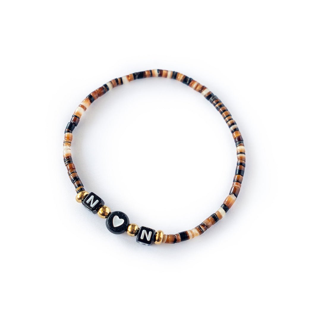 Muschelperlenarmband 