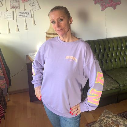 Sweater "NAMASTE" in flieder