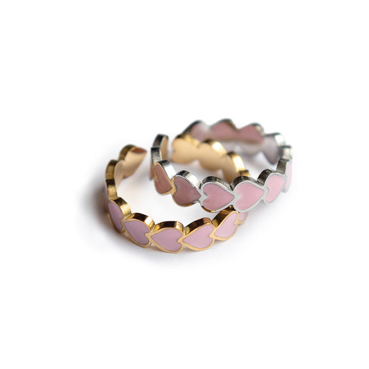 Herz-Ring "rose"