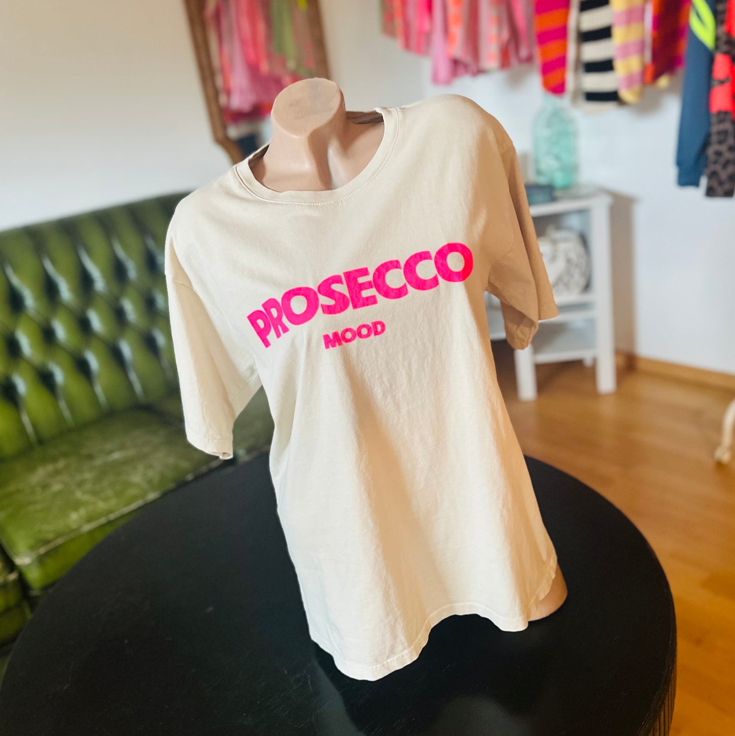 Shirt "PROSECCO MOOD" (Beige)