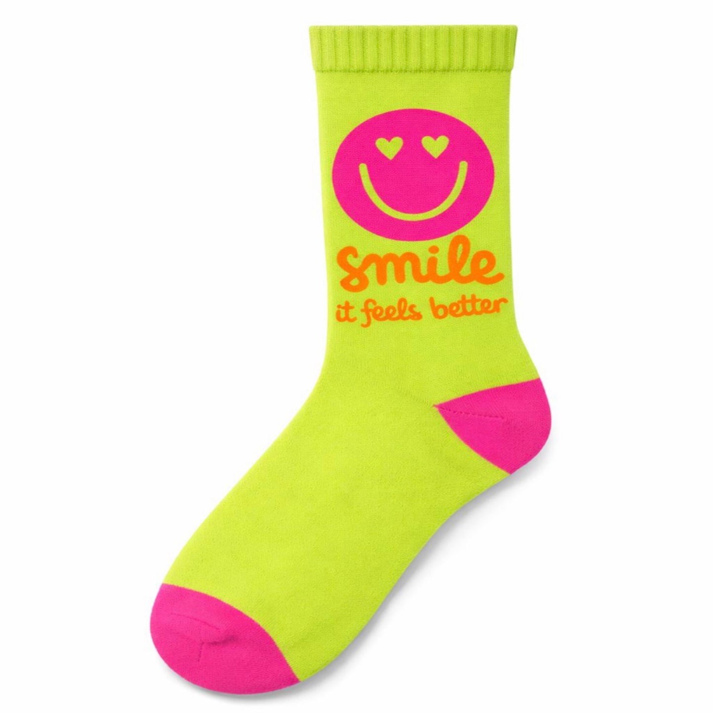 Socken "SMILE" (NEON) Alps and Beach