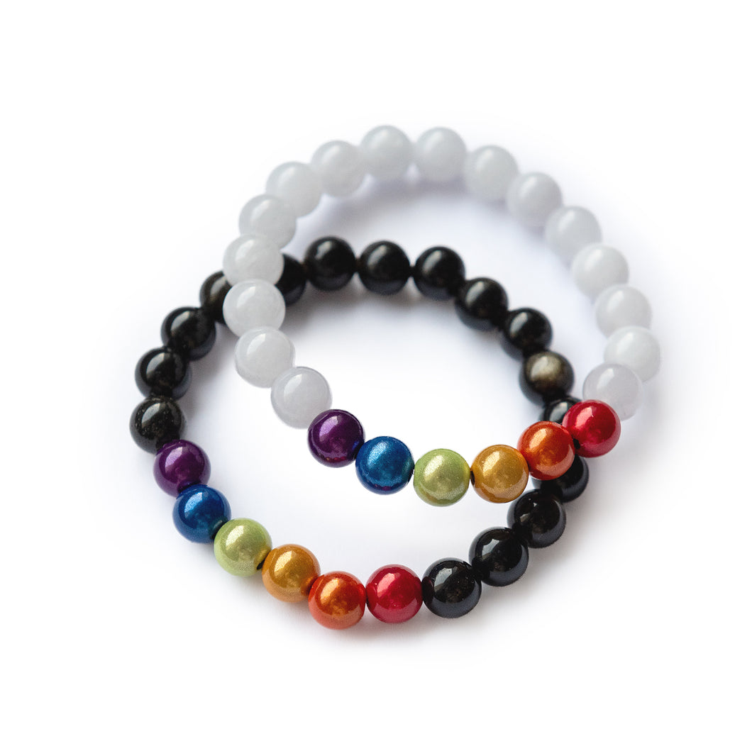 Steinperlenarmband 