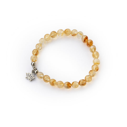 Armband "namasté" aus Natursteinperlen