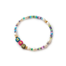 Laden Sie das Bild in den Galerie-Viewer, Armband &quot;adele&quot; mit Wunschtext (in Gold oder Silber)
