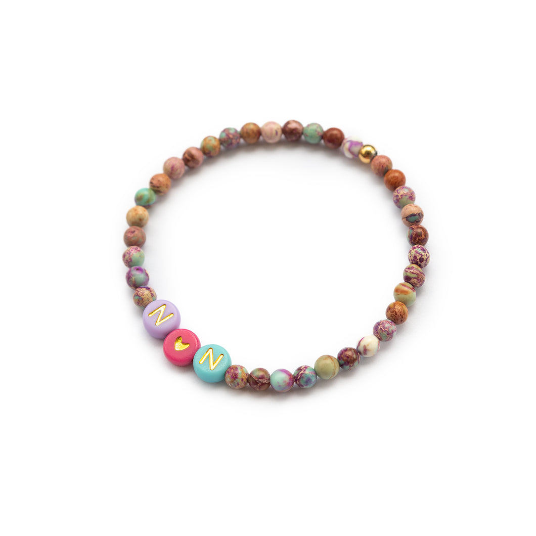 Steinperlenarmband 