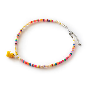 kunterbunter Choker "helga" (viele bunte Farbvarianten zur Auswahl)