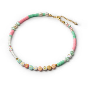 Choker "linda" mit Wunschtext (viele Farben zur Auswahl)