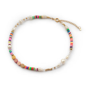 Choker mit Wunschtext "lucy" (viele bunte Farbvarianten zur Auswahl)