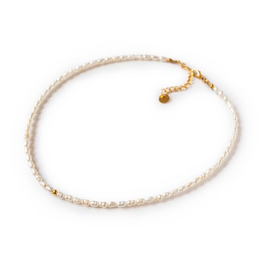 Choker "frida" aus Süßwasserperlen