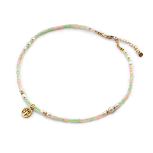 Choker "leona" (in gold oder silber, viele Farbvarianten und Anhänger zur Auswahl)