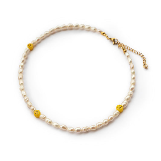 Choker "elena" aus Süßwassperlen