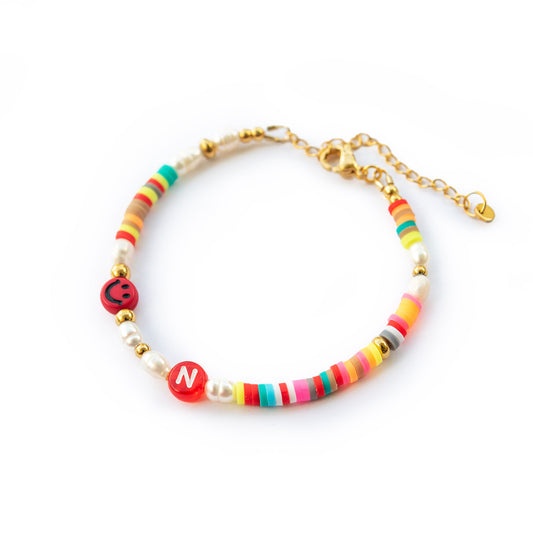 kunterbuntes Perlenarmband "karlchen"