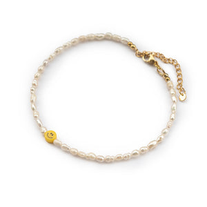 Fußkettchen "elena" aus Süßwassperlen (in gold oder silber)
