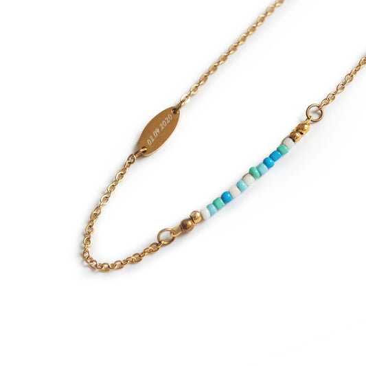 Edelstahlkette "cara" in Gold oder Silber