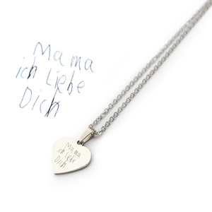 Edelstahlkette "nick" mit deinem Wunschtext (in gold oder silber)