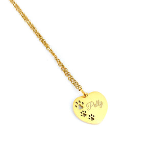 Edelstahlkette "polly" mit Wunschgravur (in Gold oder Silber)