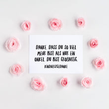 Laden Sie das Bild in den Galerie-Viewer, DIN A5 Print (für Mama, Papa, Oma, Opa, Tante oder Onkel)
