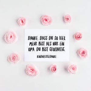 DIN A5 Print (für Mama, Papa, Oma, Opa, Tante oder Onkel)