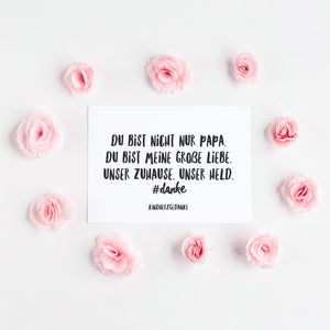 DIN A5 Print (für Mama, Papa, Oma, Opa, Tante oder Onkel)