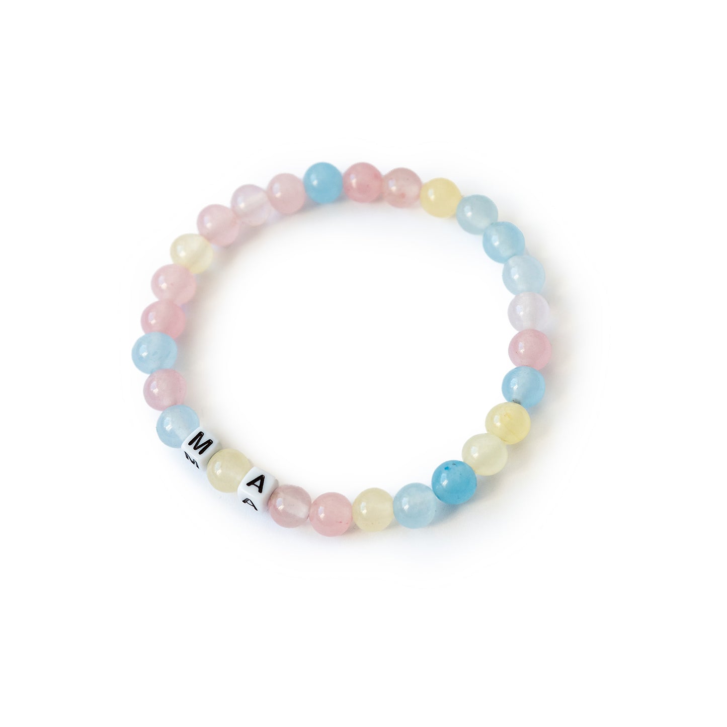 Perlenarmband "bruno" aus Chalcedonperlen