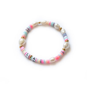 Perlenarmband "zoe" (viele bunte Farbvarianten zur Auswahl)