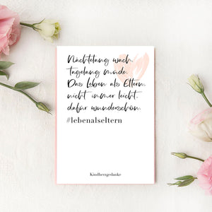 DIN A5 Print #lebenalseltern